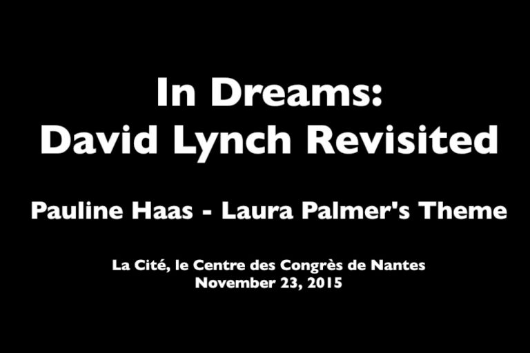 david lynch revisited laura palmer's theme